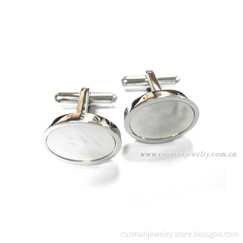 China supplier custom novelty stainless steel fashion cufflink